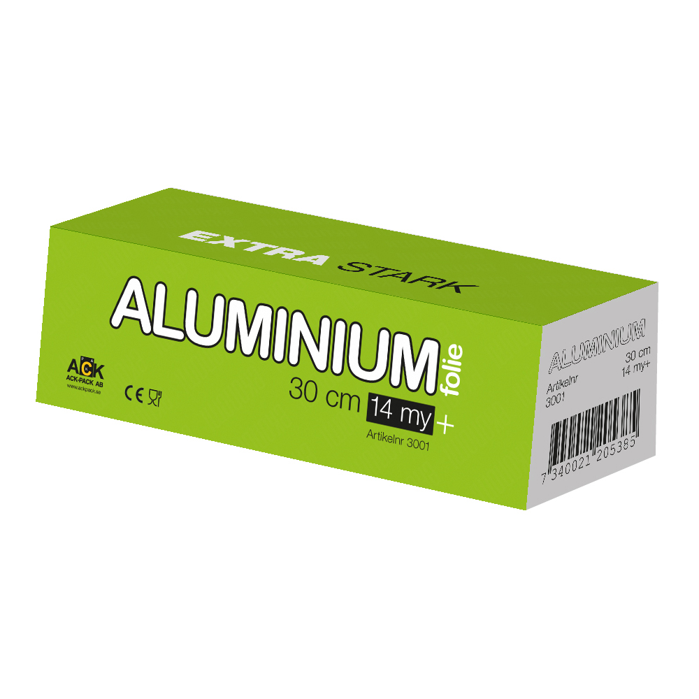 Genişlik: 39–43 cm, Uzunluk: 100–150 m, Kalınlık: 9–15 mikron